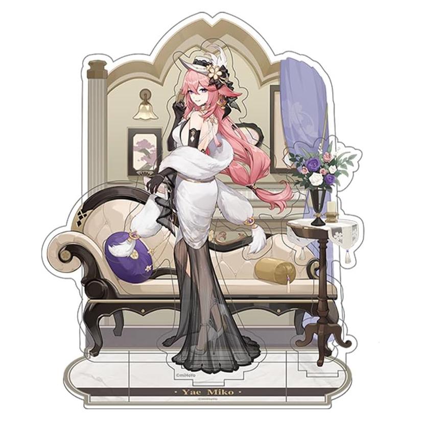 Adorno de Pie Genshin Impact Yae Miko 18.5x14.5 cm