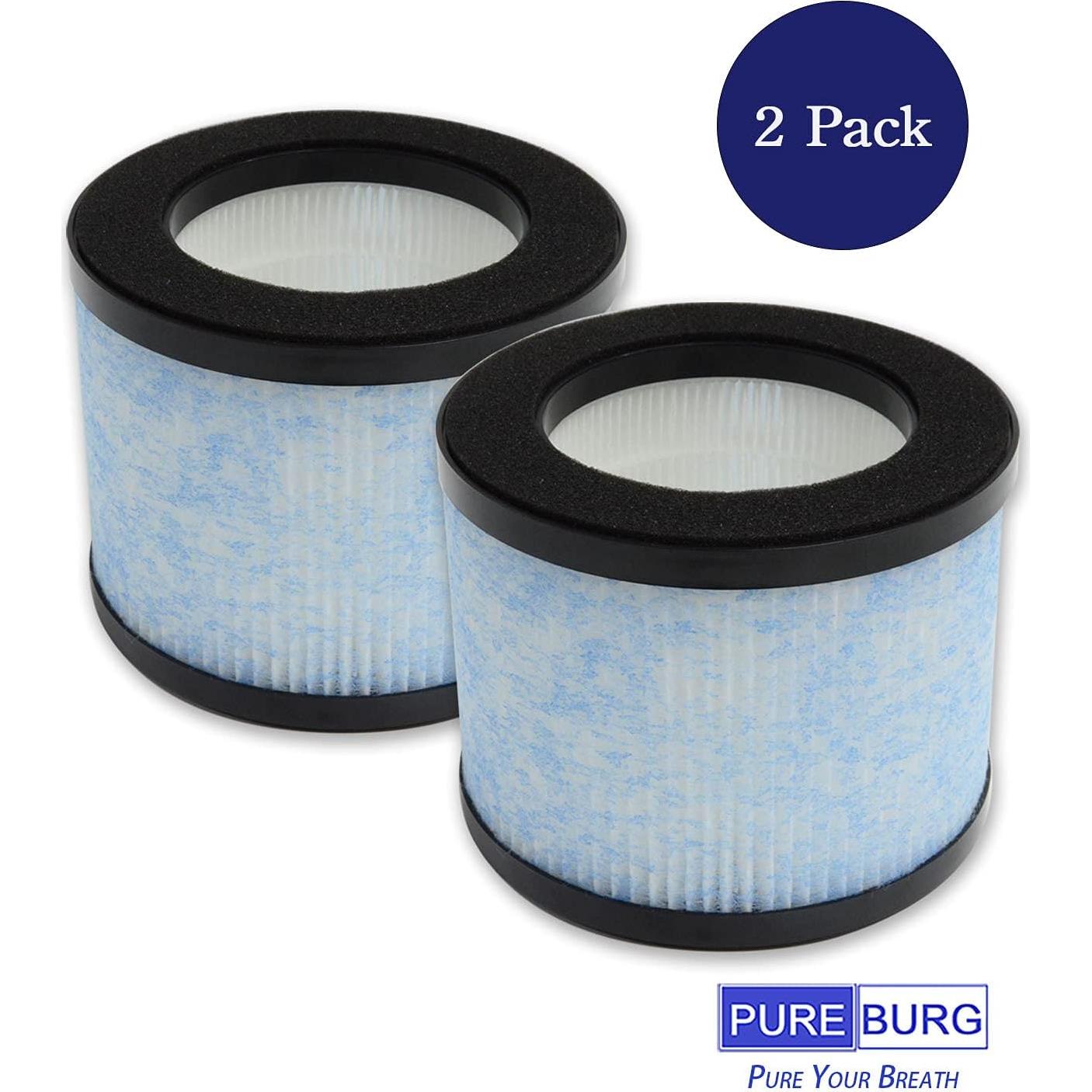 Filtro HEPA PUREBURG para Purificadores Miko e Medify - 2 Pzs
