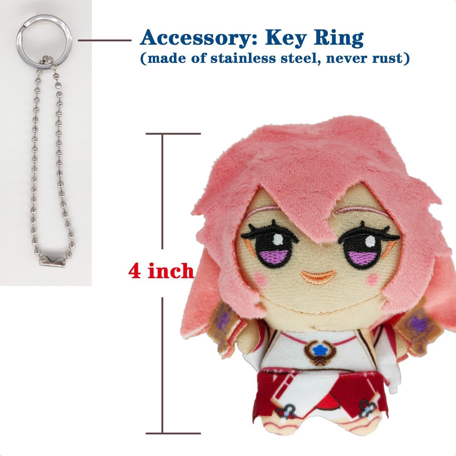 Muñeca de Peluche KOOLIYA Yae Miko Genshin Impact 10 cm