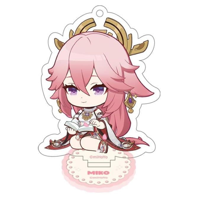 Mini Soporte Acrílico Yae Miko - Starlight Reverie 16.5x12.2 cm