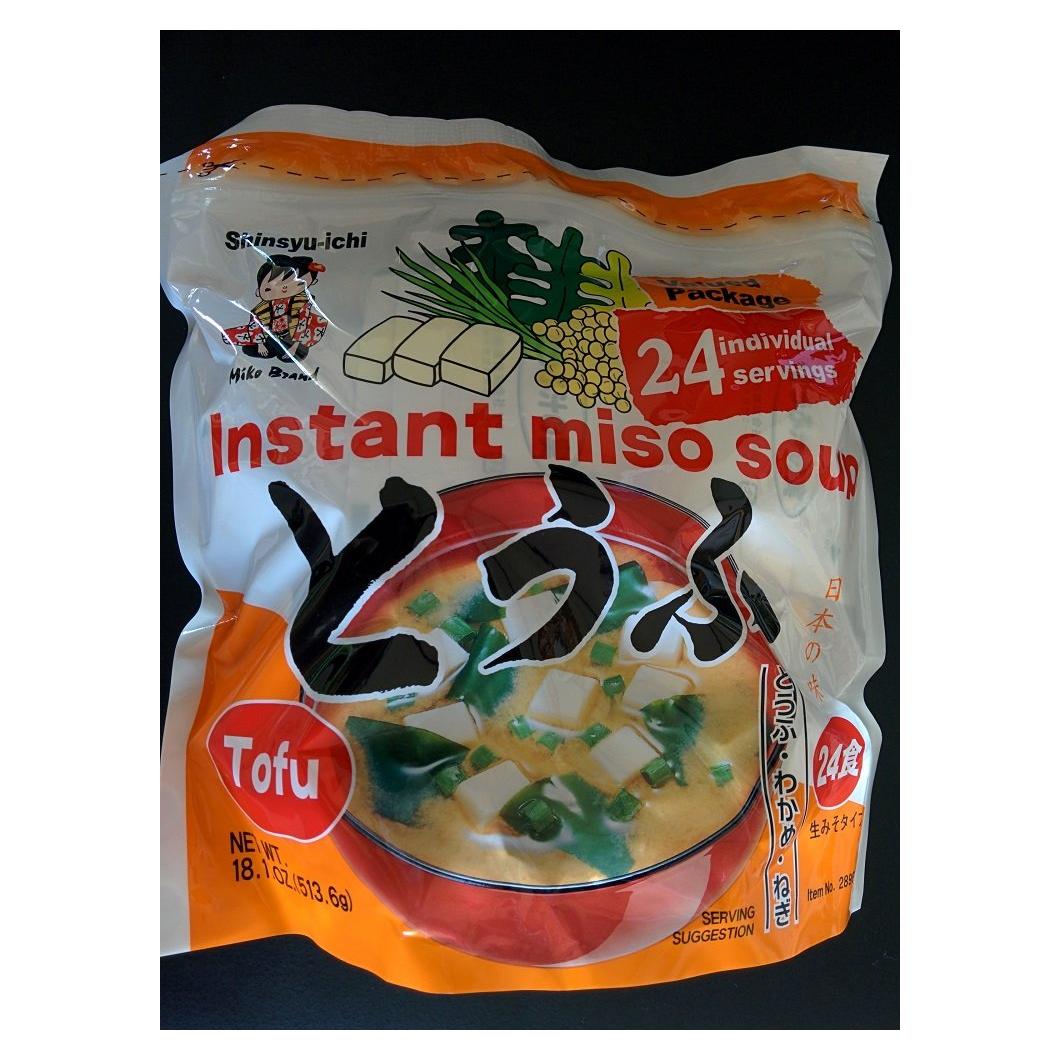 Sopa Miso Instantánea Miko 514.5g - 24 Porciones Tofu