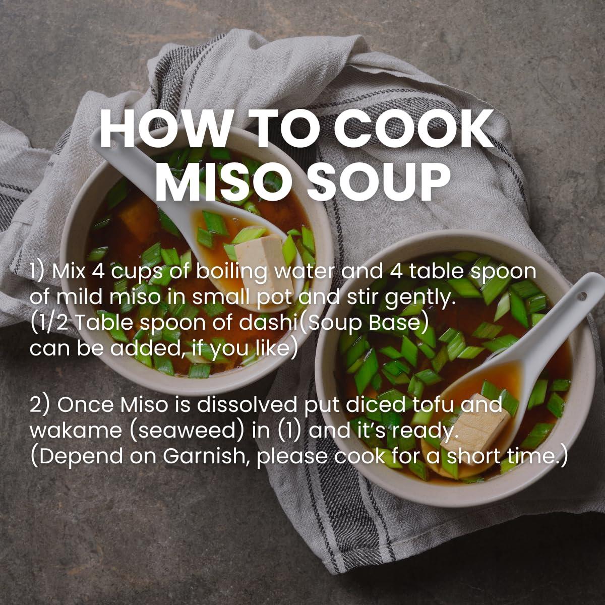 Pasta de Miso Blanco Miko 500g - Bajo en Sodio, Sabor Dulce