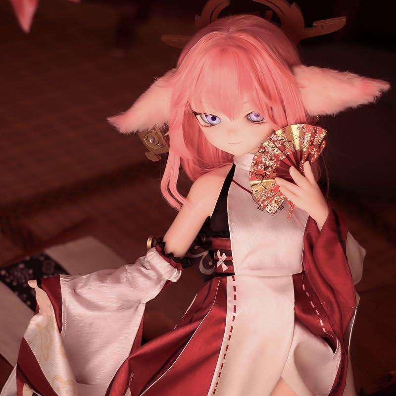 Muñeca de Acción Femenina Mozu TinyFox 2.0 85cm Silicona