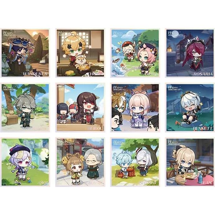 Póster Mini Genshin Impact Yae Miko - 11.9x11.9 cm