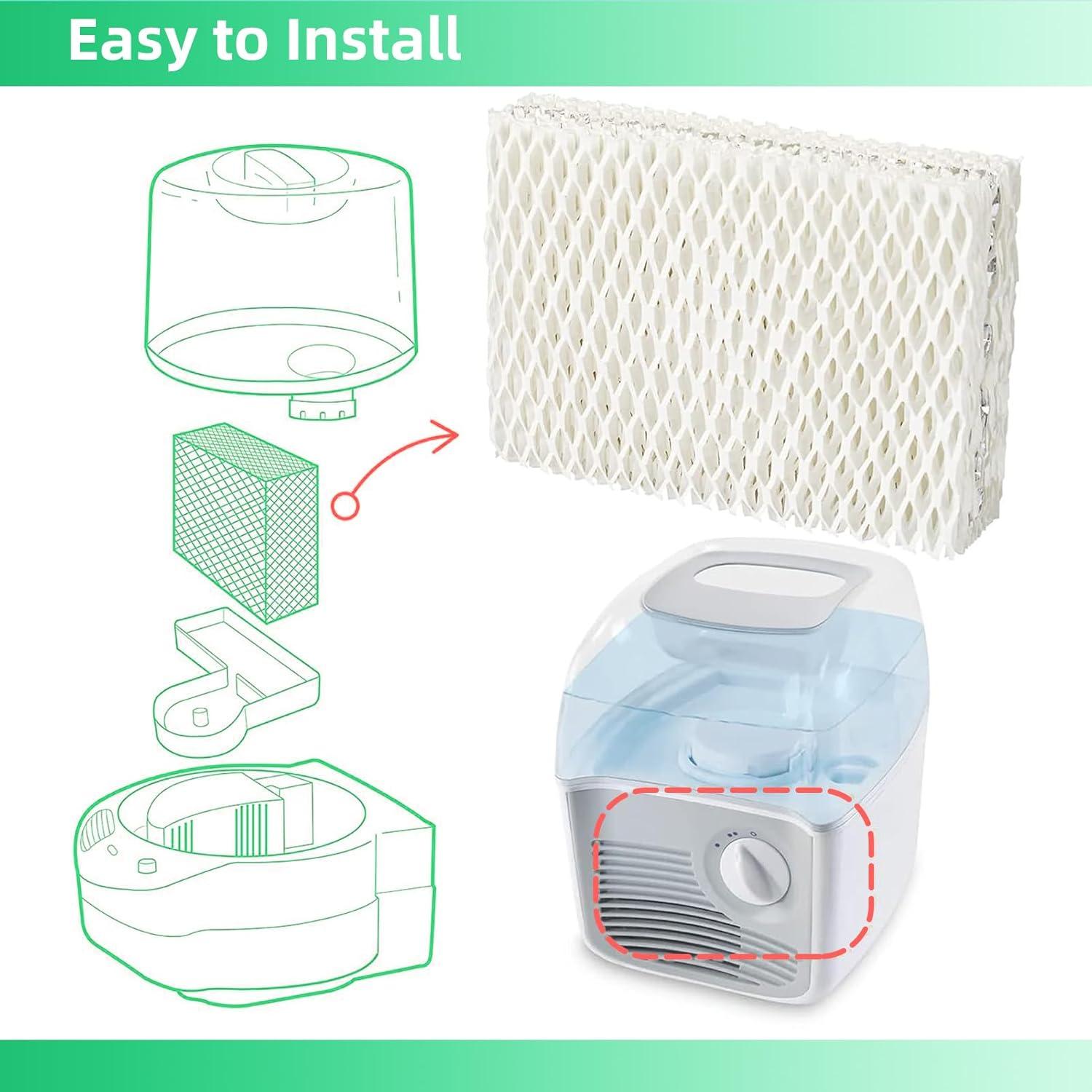 Filtros de Humidificador Kakofaci WF813 Reemplazo 4-Pack