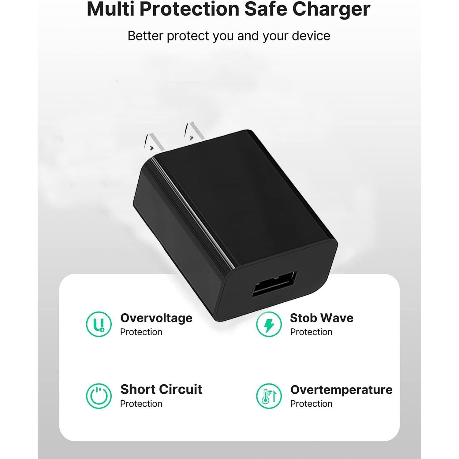 Cargador de pared USB C 10W Huizhou con cable 1.5m