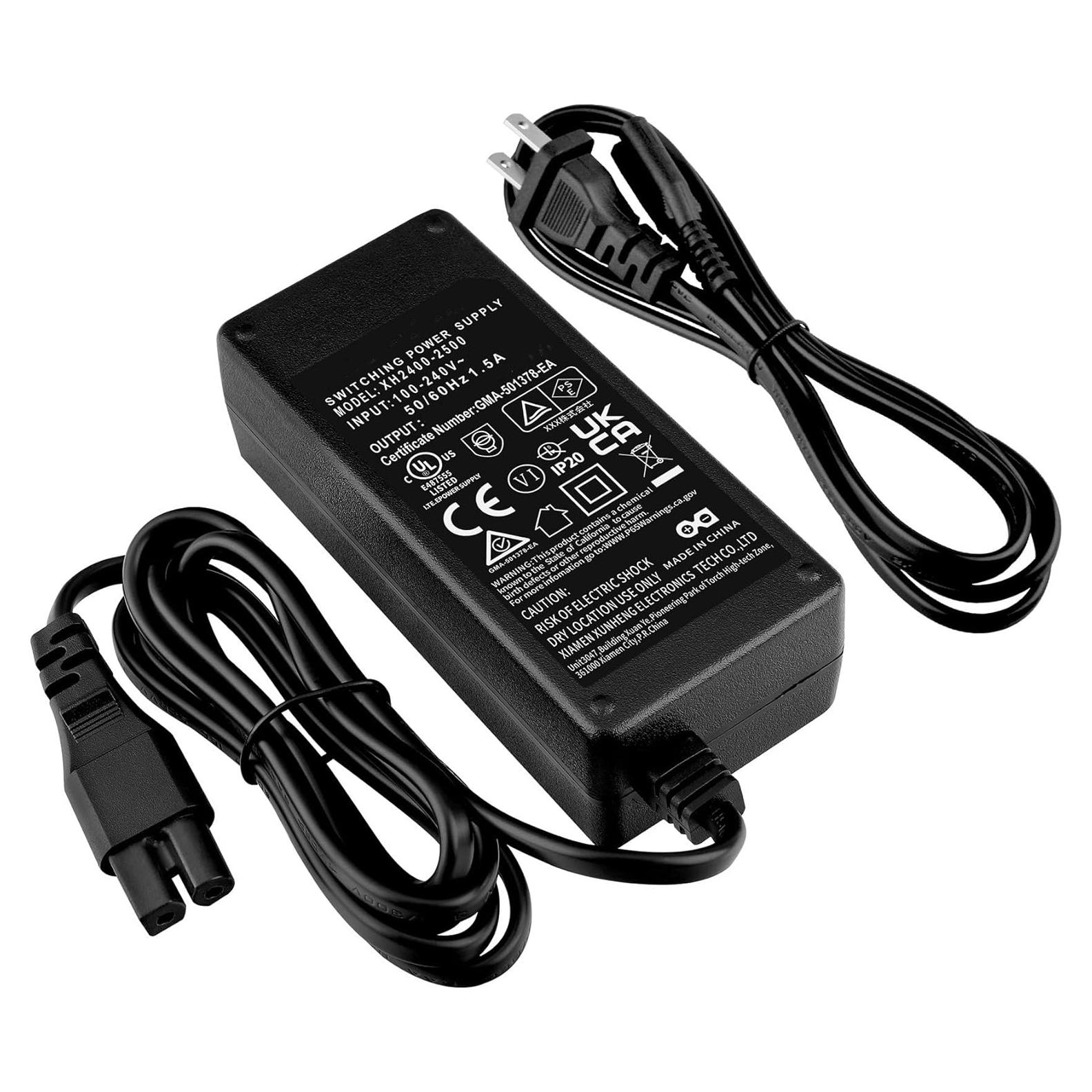 Adaptador AC/DC J-ZMQER para Masajeador de Pies Shiatsu