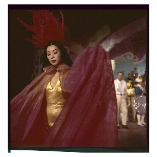 Transparencia Miko Taka Actriz Japonesa Sayonara 5.72x5.72cm