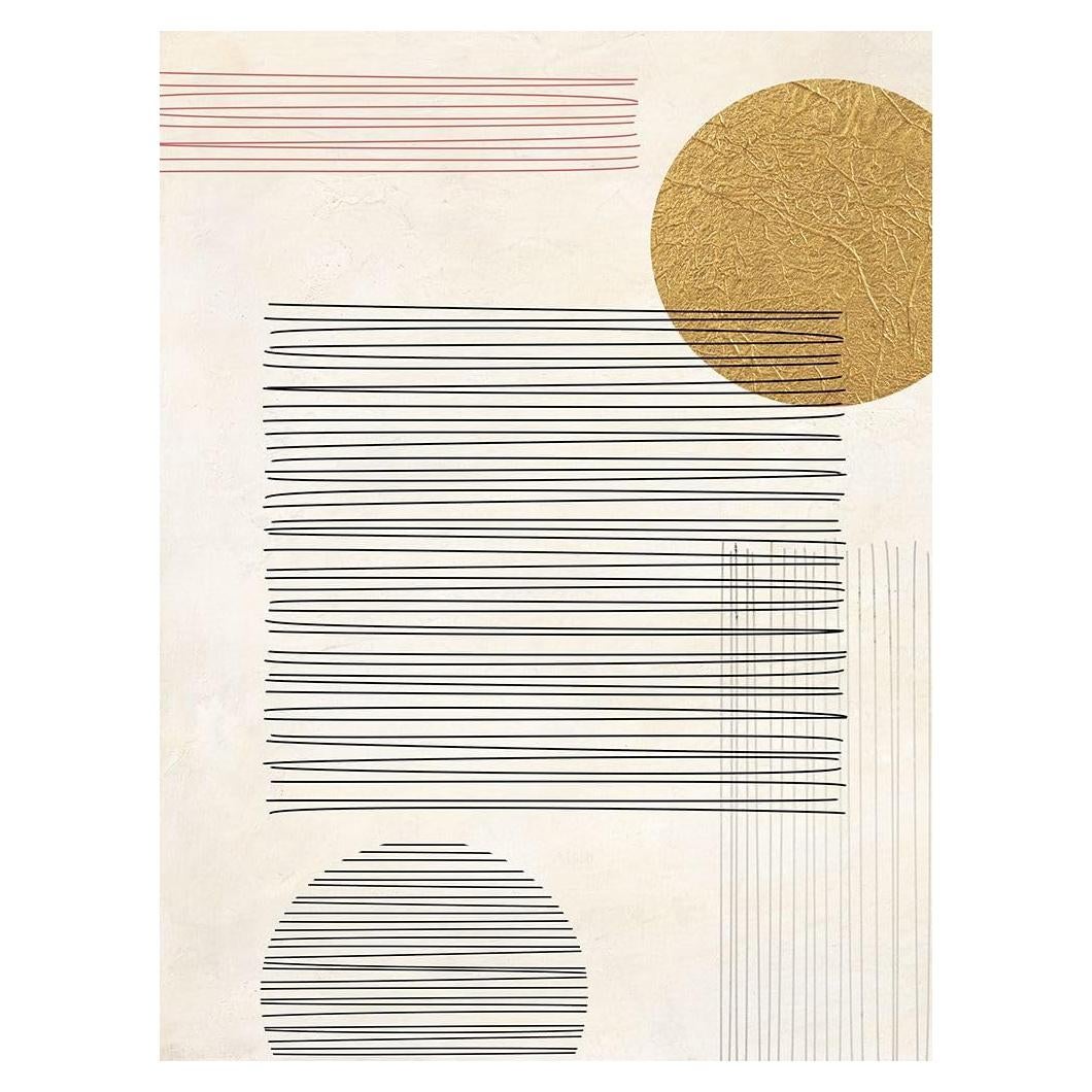 Póster de Arte Fino Sayaka Miko - Líneas y Formas I 60x45 cm