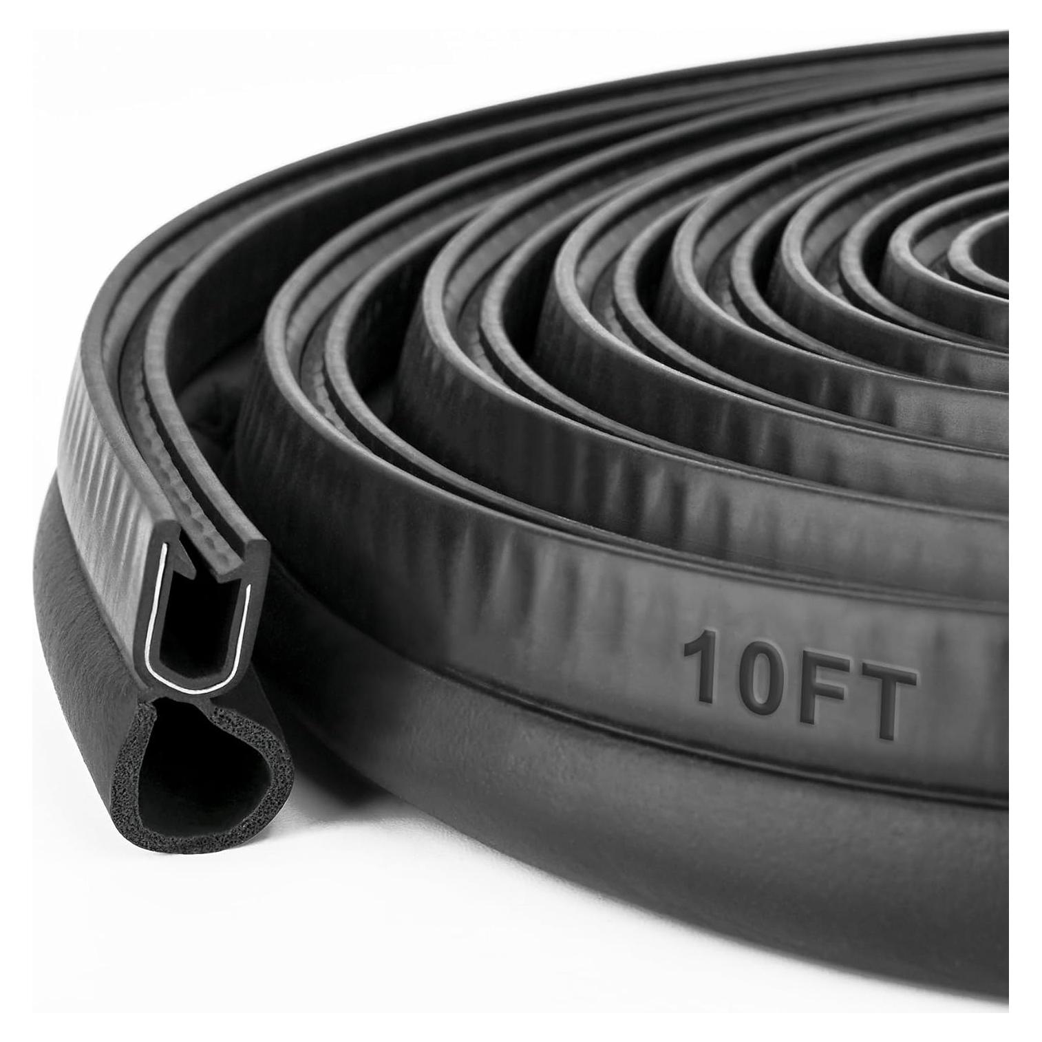 Tira de Sello de Goma MYFAMIREA 10 Pies Aislamiento Auto