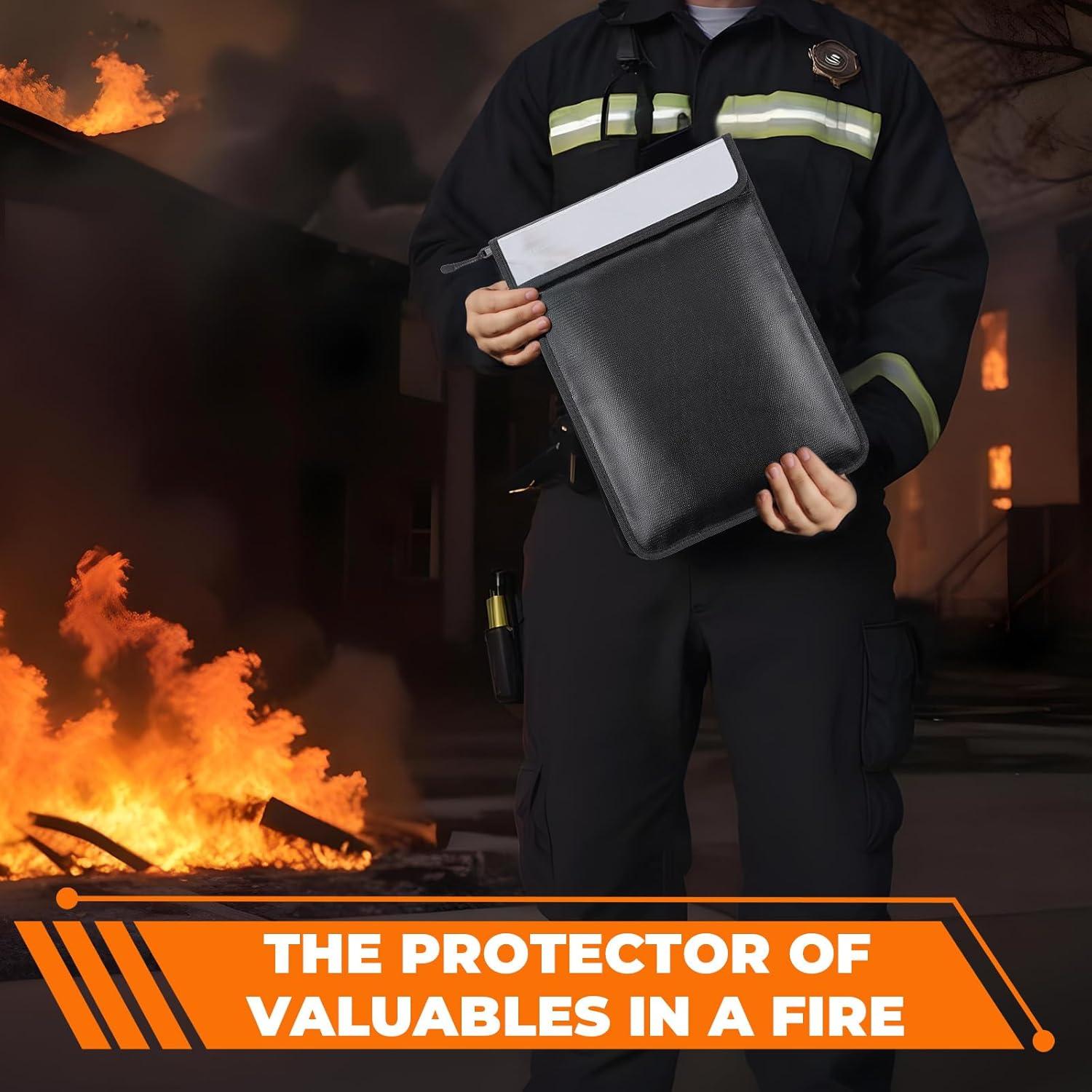Bolsa de Documentos a Prueba de Fuego Tobeelec 38x28 cm