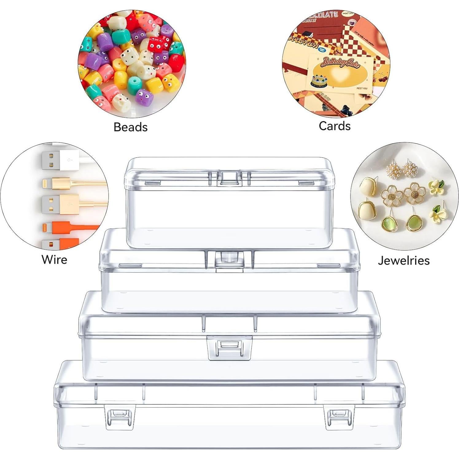 Paquete de 6 contenedores de plástico ZORRITA 8.9x5.8 cm