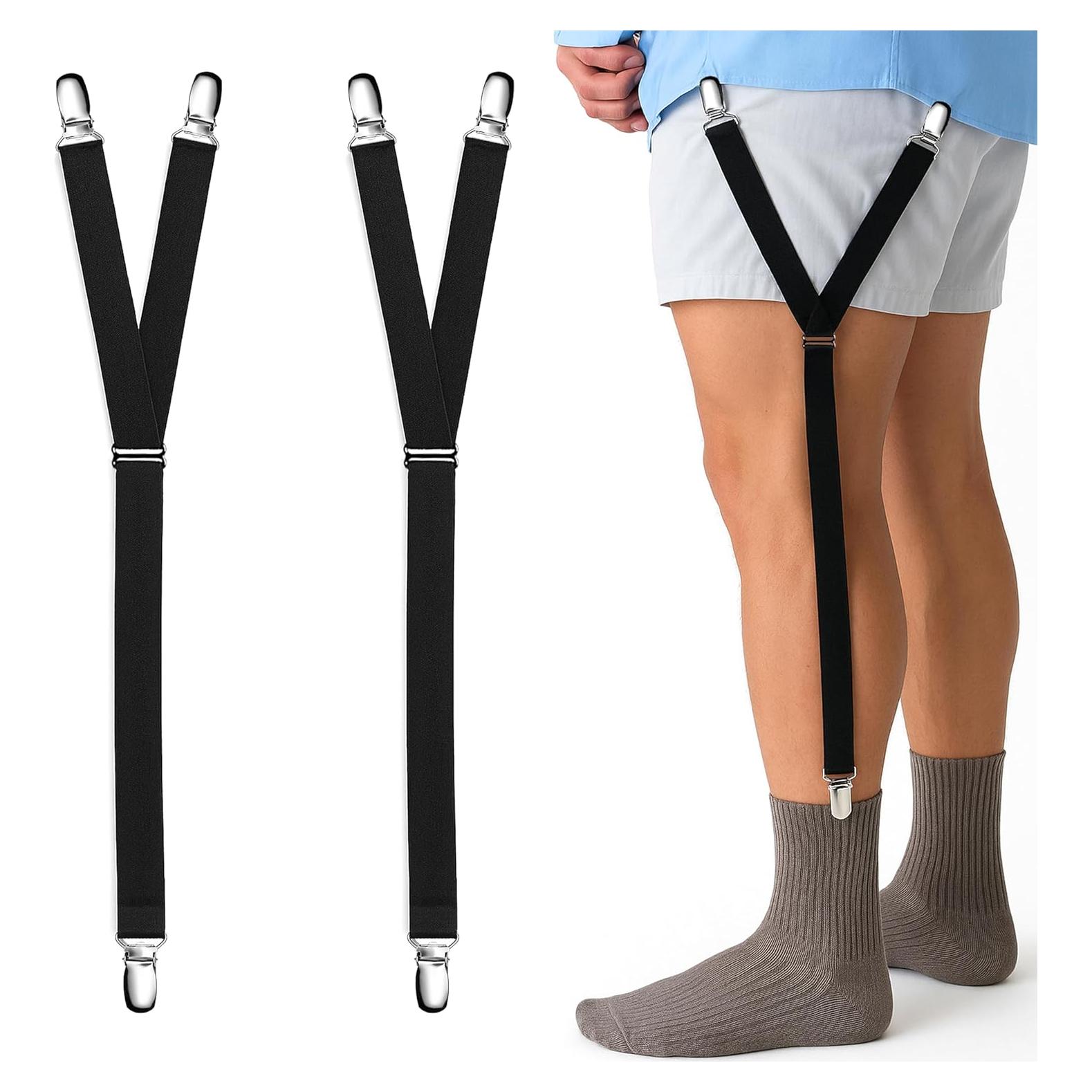 Sujetadores de Camisa Comfy Clothiers Y-Style para Hombres - Ajustables y Duraderos