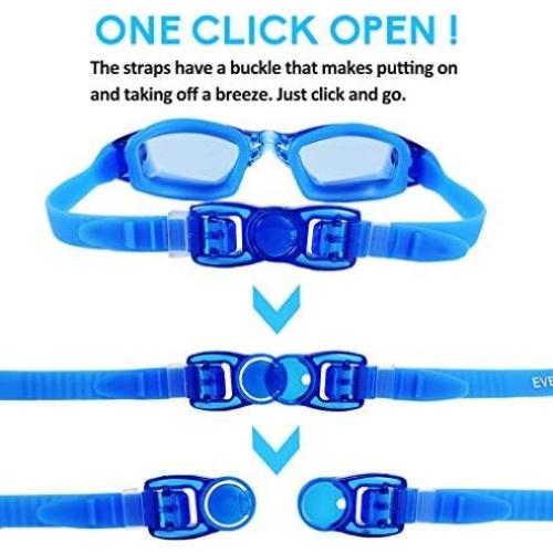 Gafas de Natación EverSport Anti Niebla UV - Paquete de 2