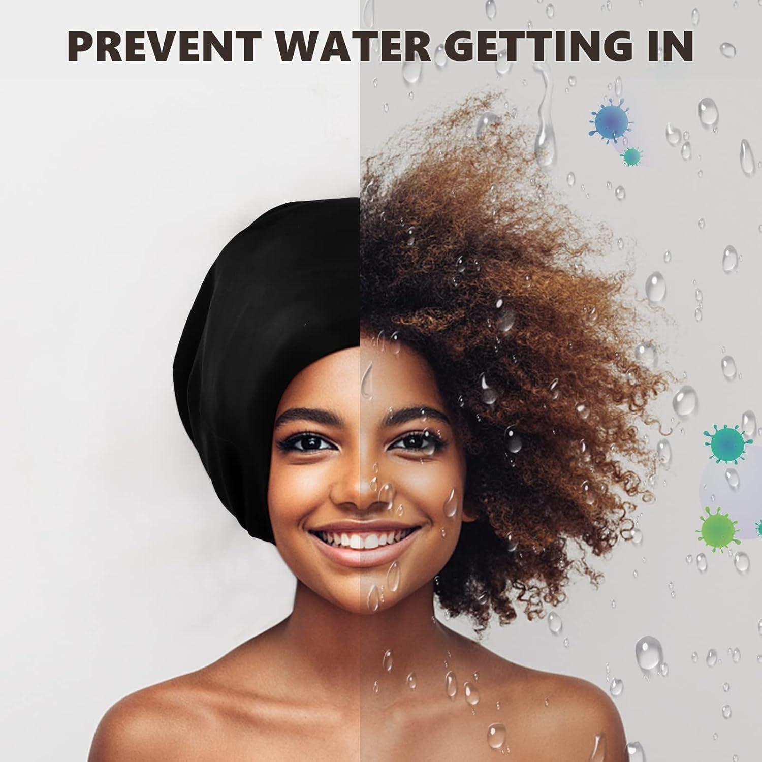 Gorra de Natación Extra Grande YOGINGO para Cabello Rizado