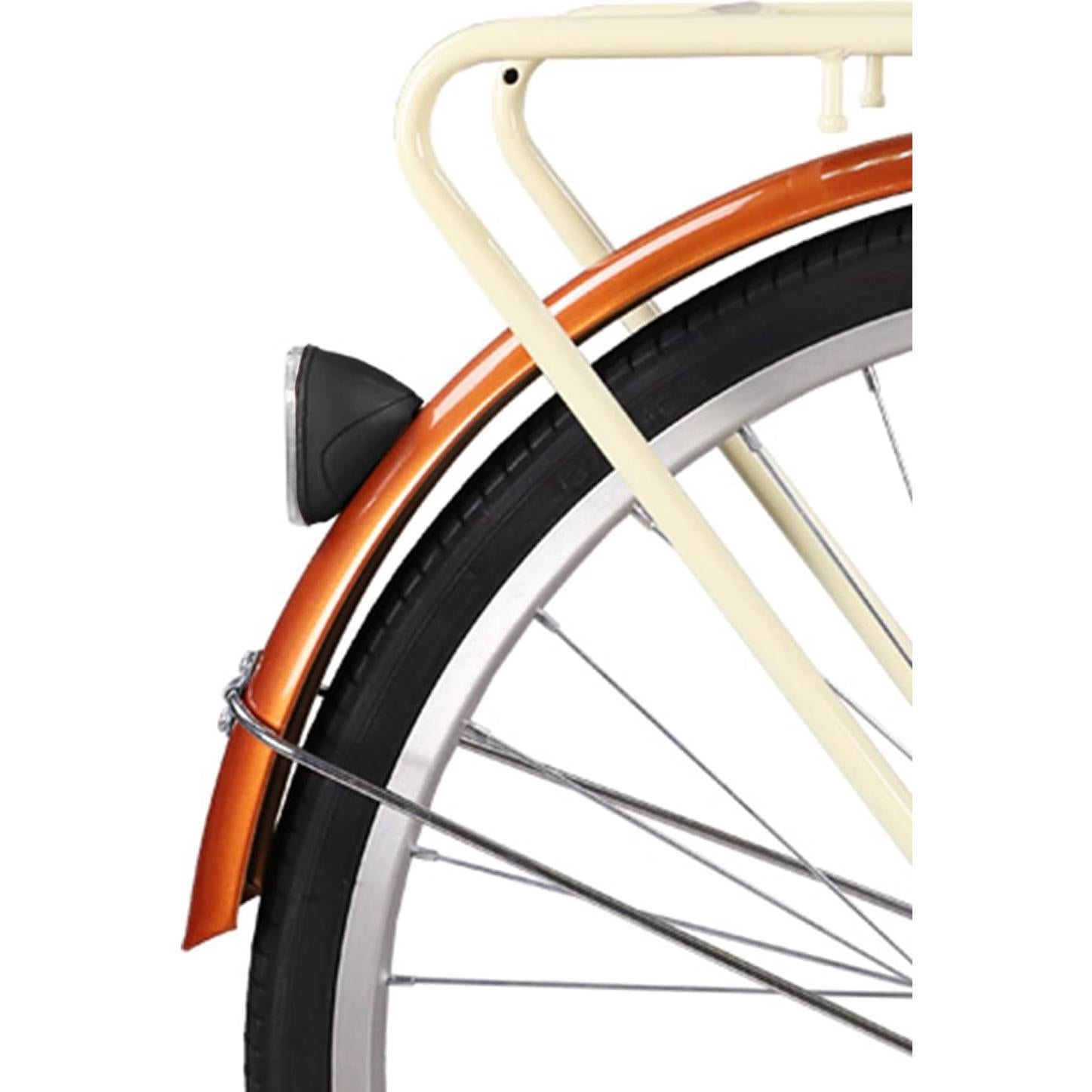 Guardabarros Trasero MFC PRO con Reflector Rojo y Blanco