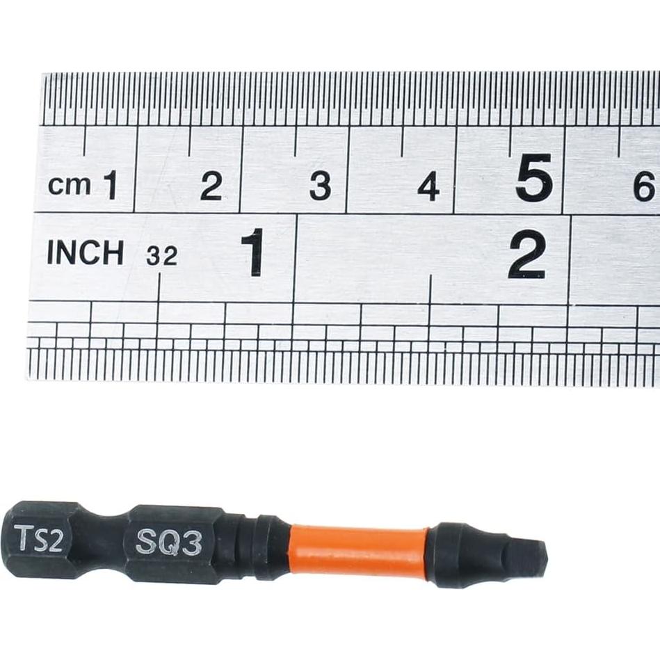 Puntas de Conductor Cuadradas AUTOTOOLHOME 10 Piezas 5.08 cm
