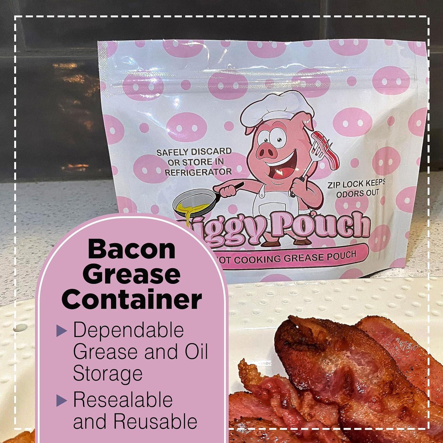 Contenedor de Grasa de Tocino Touch Up Cup, 340g, Paquete de 6