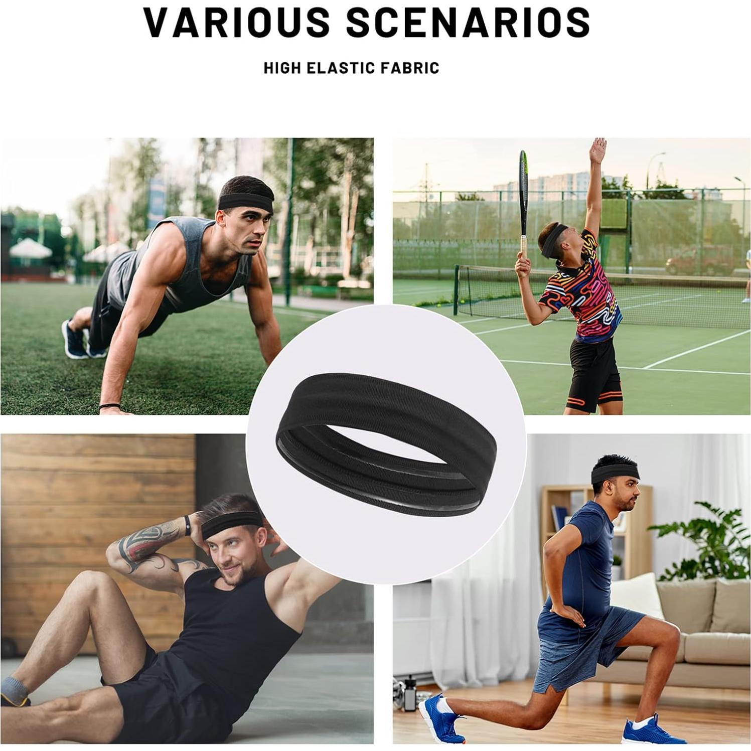 Cintas deportivas antideslizantes ONEYE - 5 piezas absorbentes