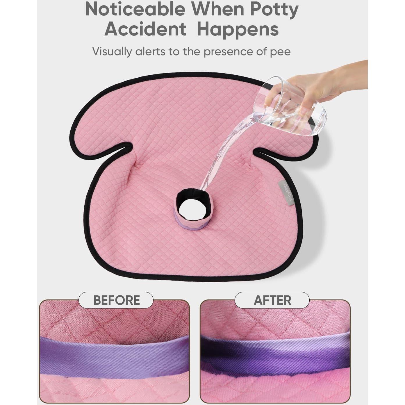 Protector de Asiento de Coche TinlyFinly Rosa 2 Paquete Impermeable