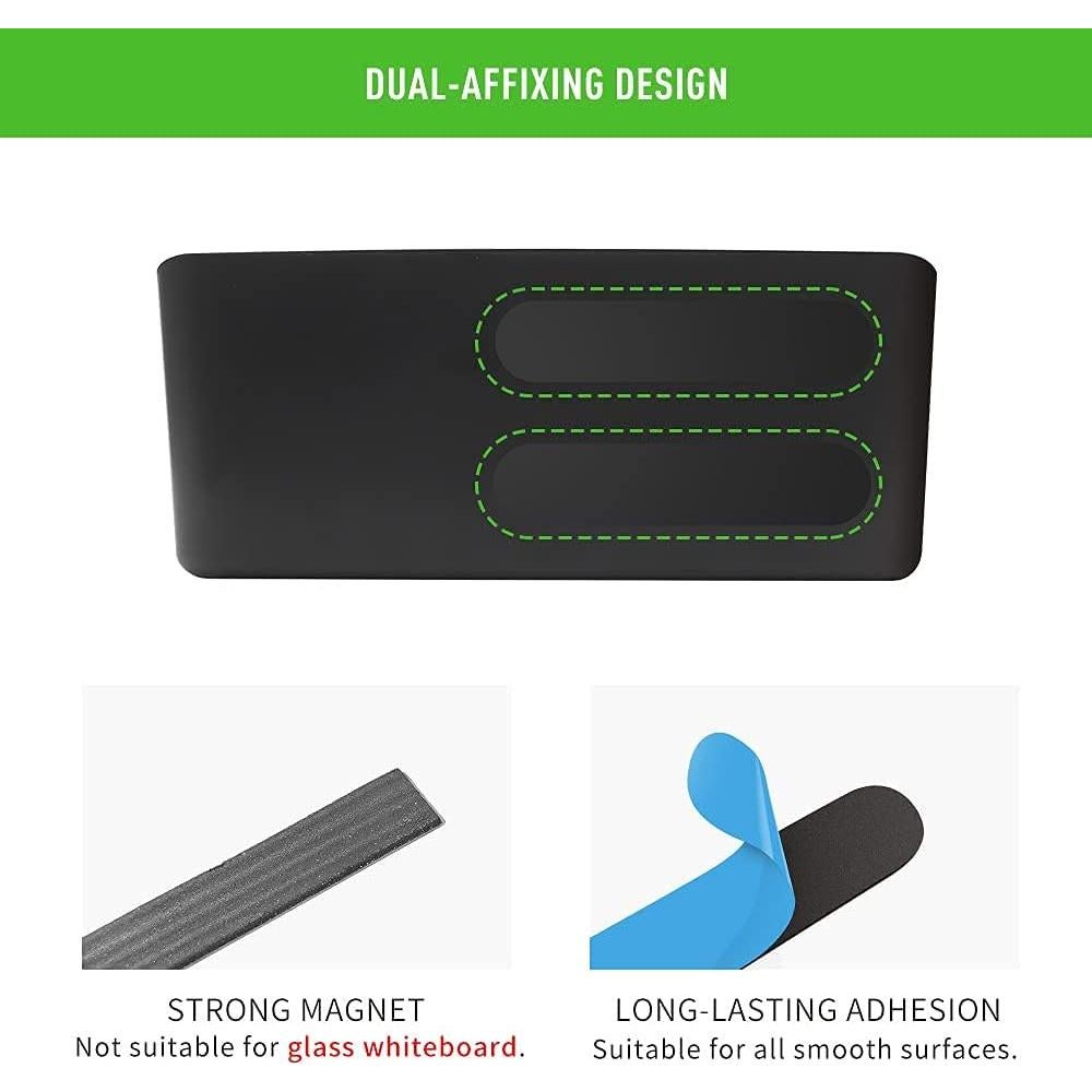 Soporte Magnético Loukin para Marcadores y Borradores - Negro
