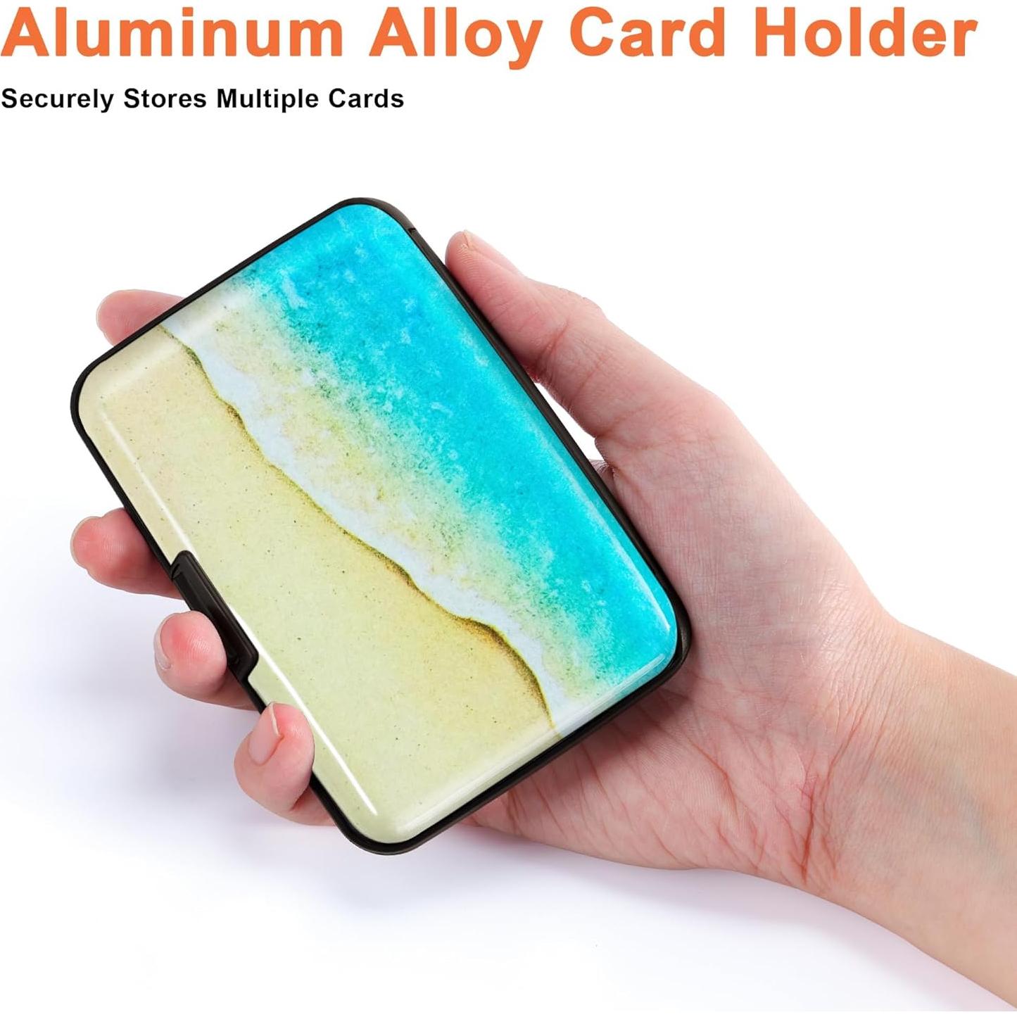 Portatarjetas de Crédito Mayski con Bloqueo RFID - Aluminio Duro