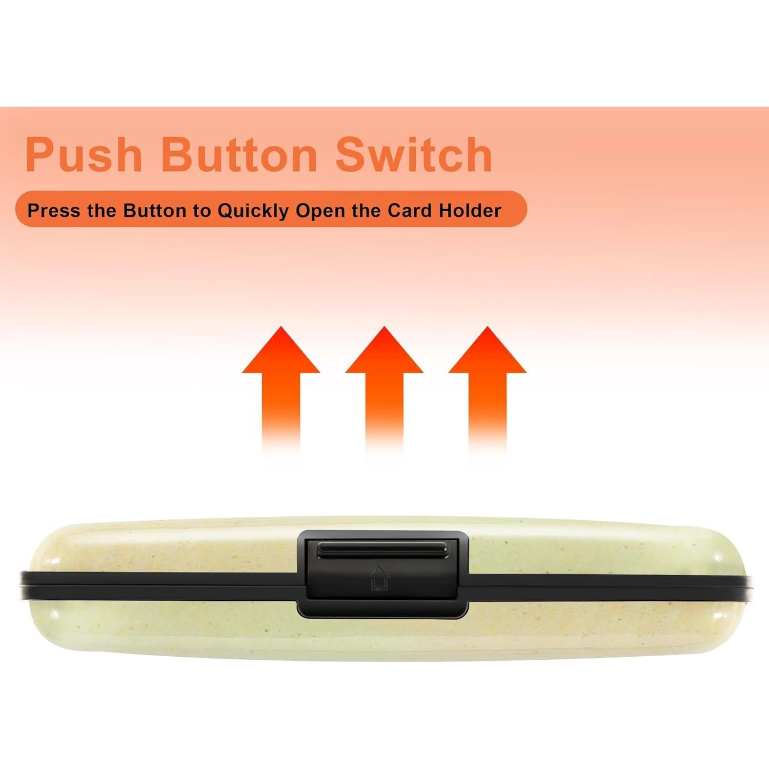 Portatarjetas de Crédito Mayski con Bloqueo RFID - Aluminio Duro