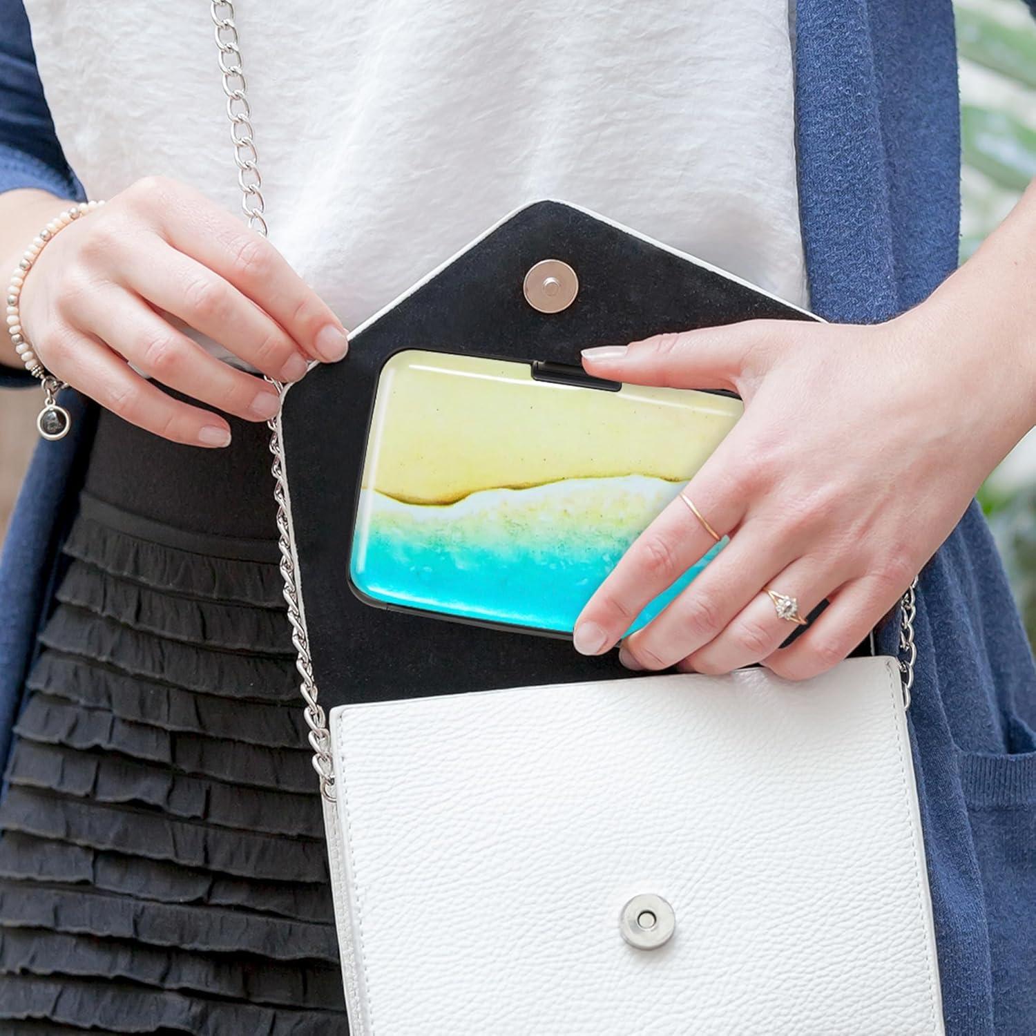 Portatarjetas de Crédito Mayski con Bloqueo RFID - Aluminio Duro