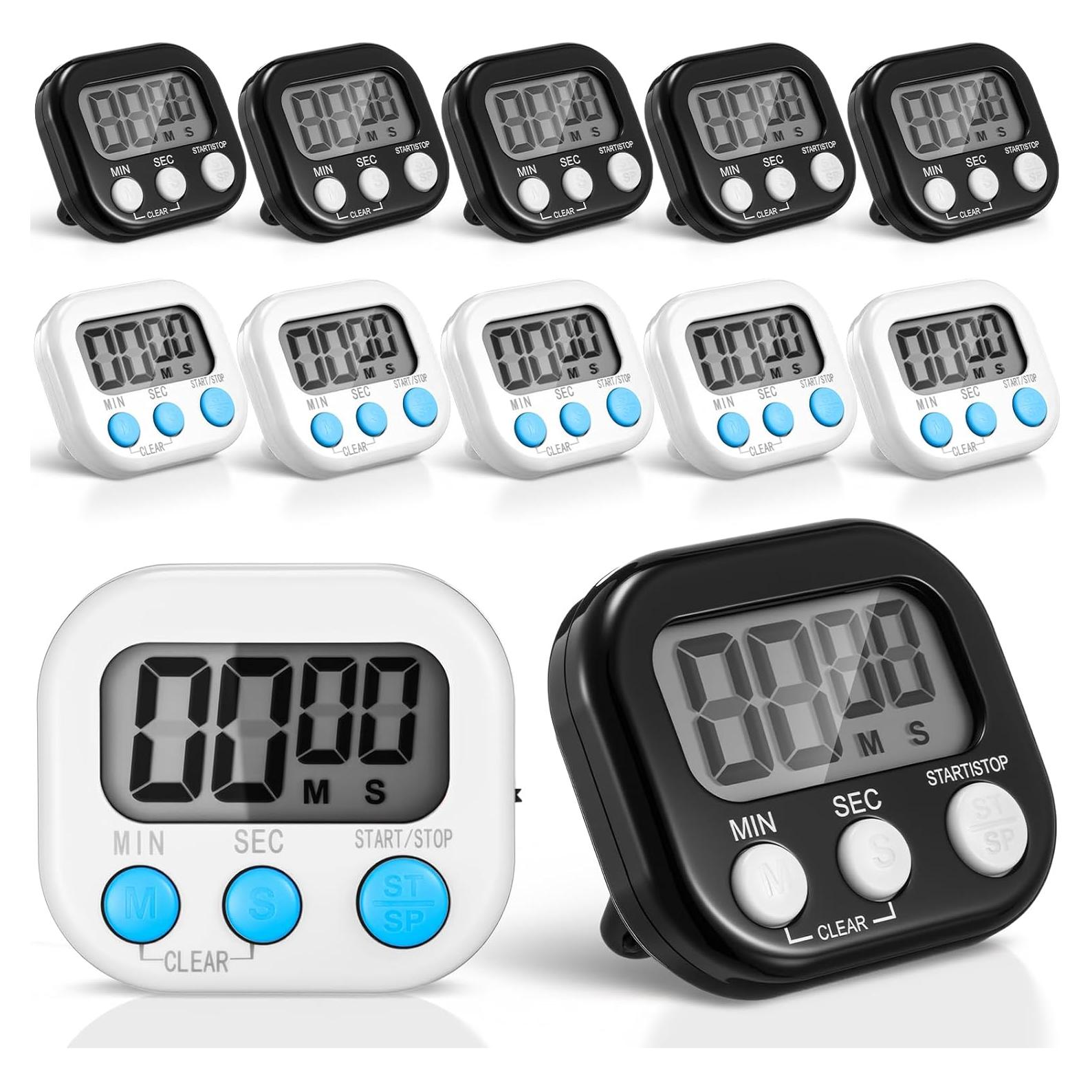 Temporizador Digital de Cocina Xuhal - 12 Piezas Magnéticos