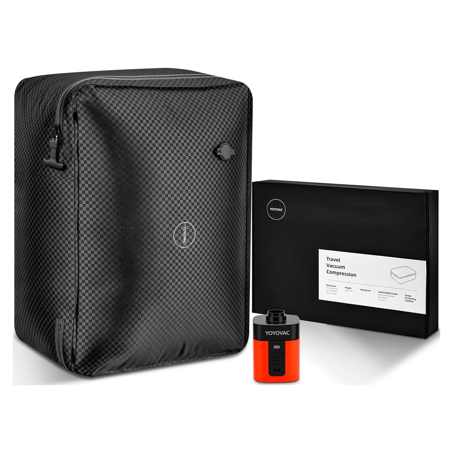 Bolsas de Compresión al Vacío YoYovac con Bomba Inalámbrica