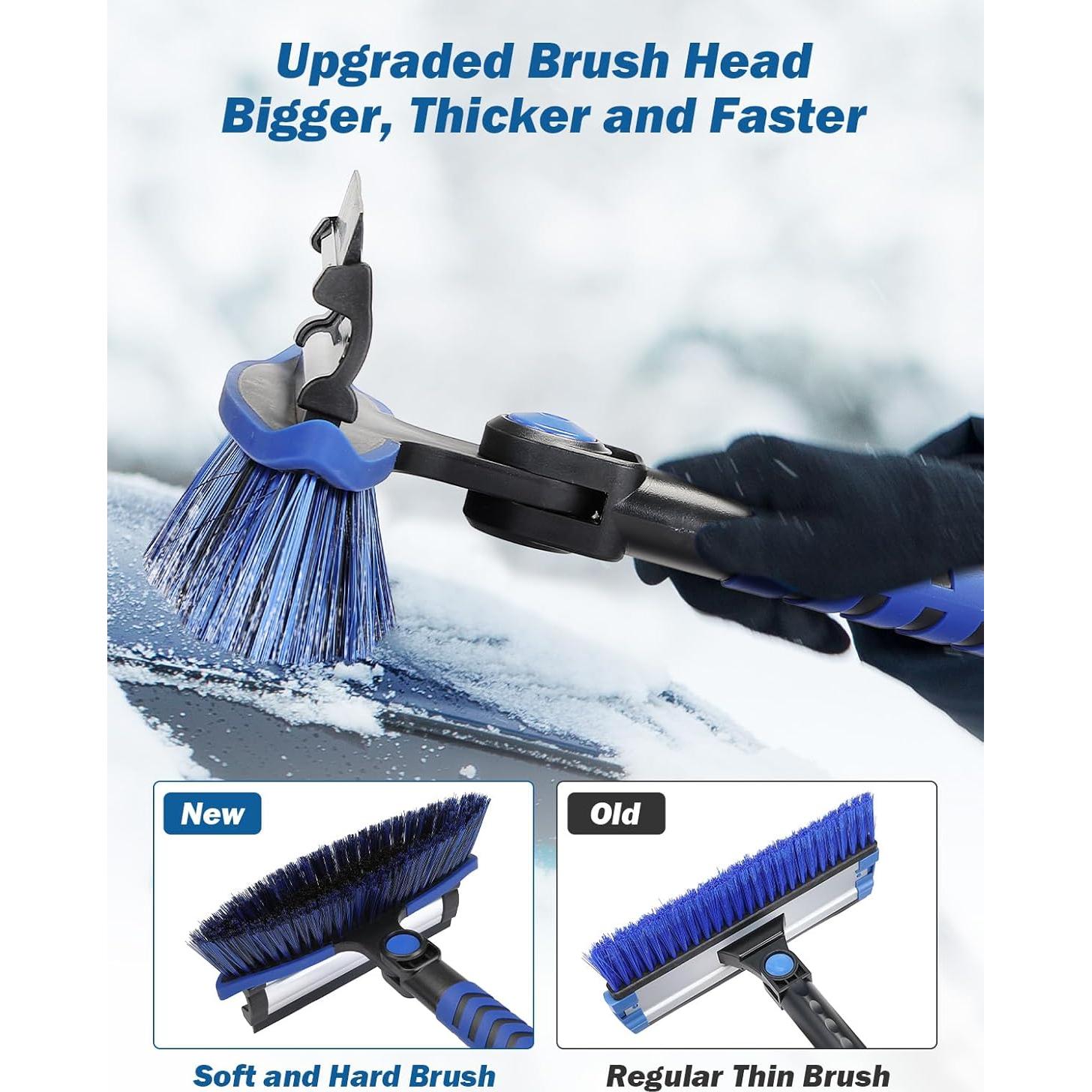 Cepillo de Nieve Telescópico JOYTUTUS 105 cm Azul