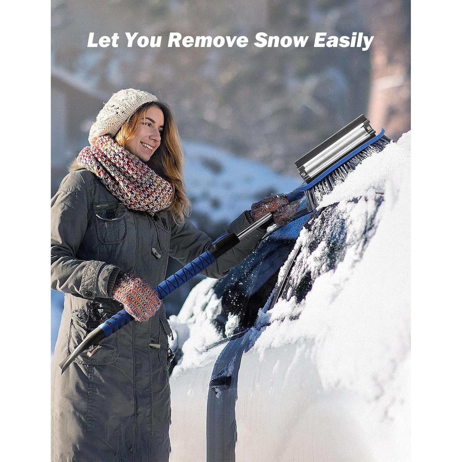 Cepillo de Nieve Telescópico JOYTUTUS 105 cm Azul