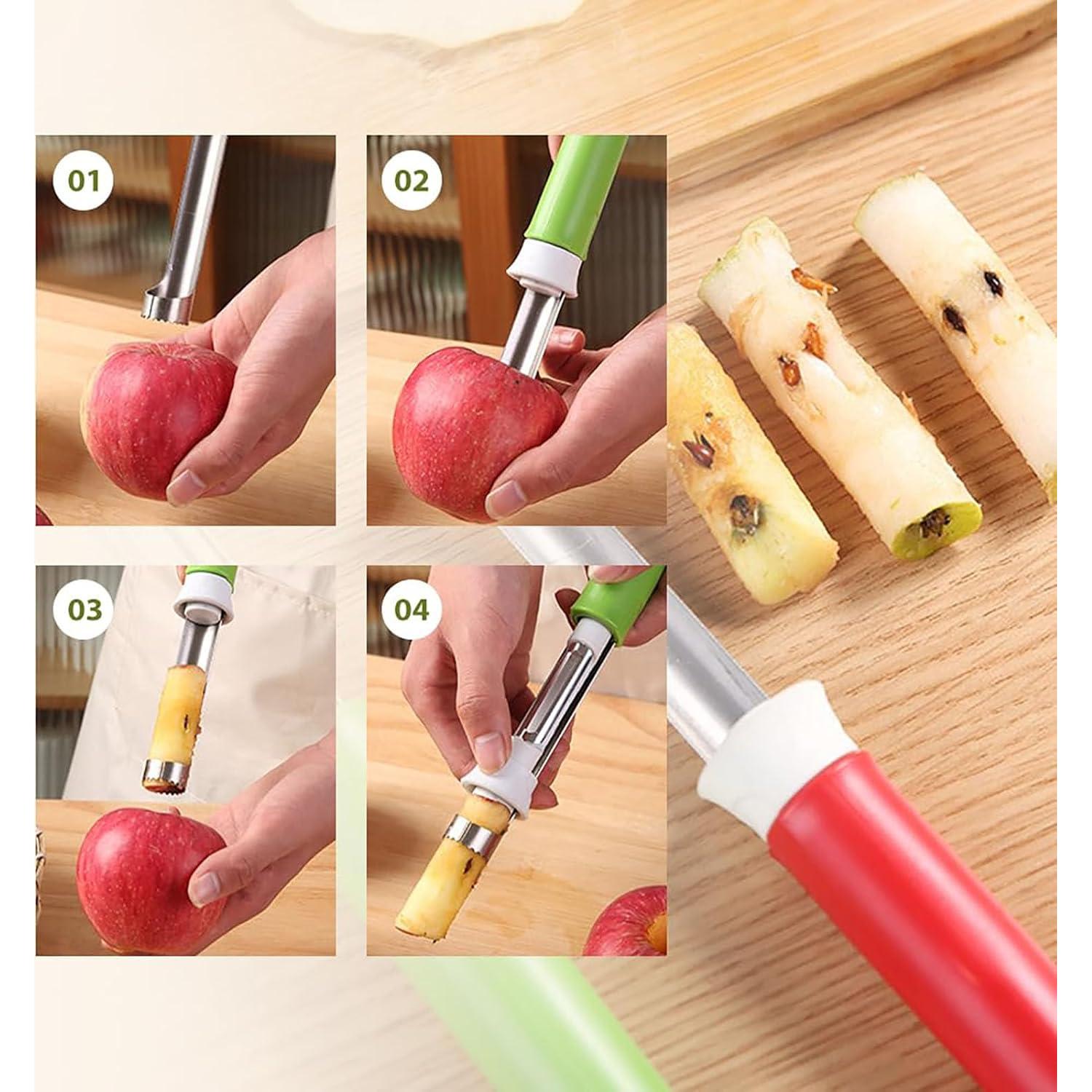 Removedor de Núcleos 2 en 1 SENOY Acero Inoxidable 2PCS