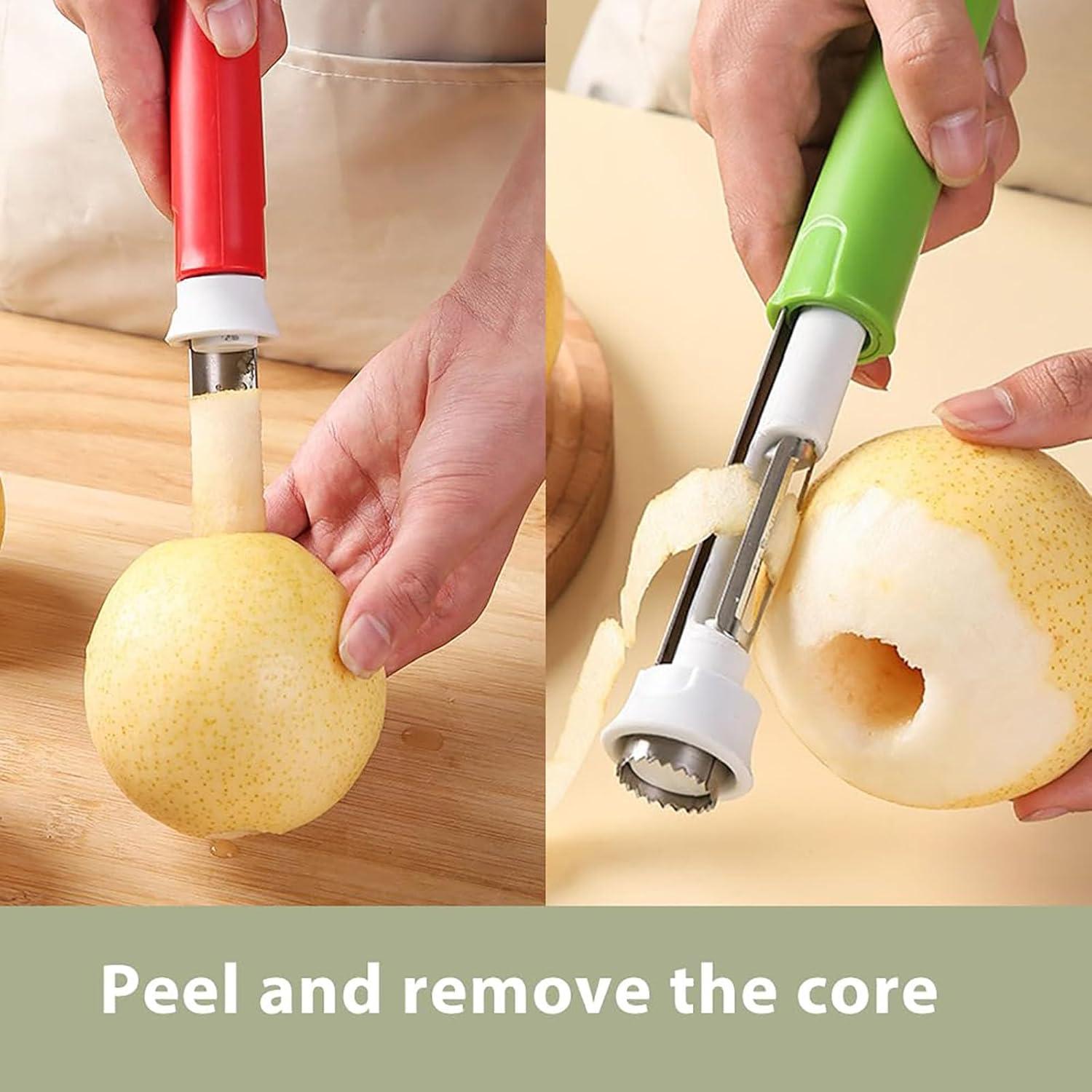 Removedor de Núcleos 2 en 1 SENOY Acero Inoxidable 2PCS