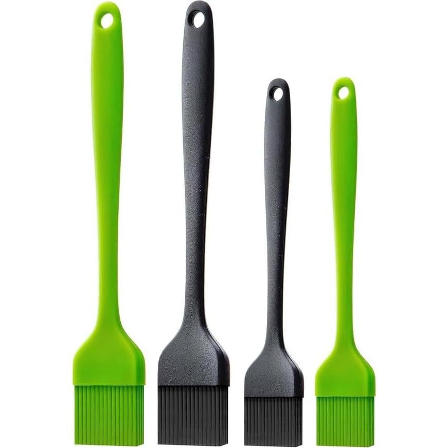 Brocha de Silicona Ortaco 4 Paquete para Hornear y Cocinar