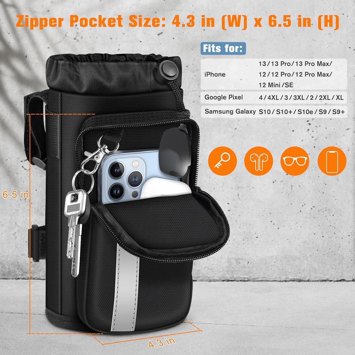 Soporte para Taza FINPAC GCAB Universal para Bicicleta - Negro