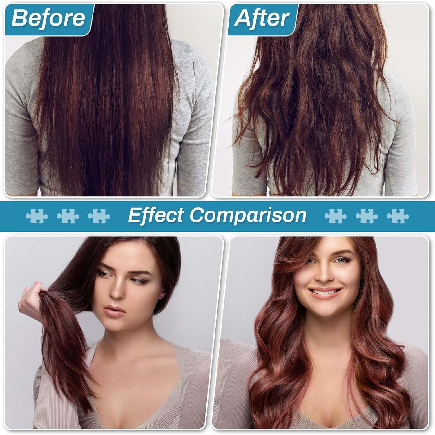 Juego de Rulos para Cabello Audab 56 Piezas con Clips y Bolsa