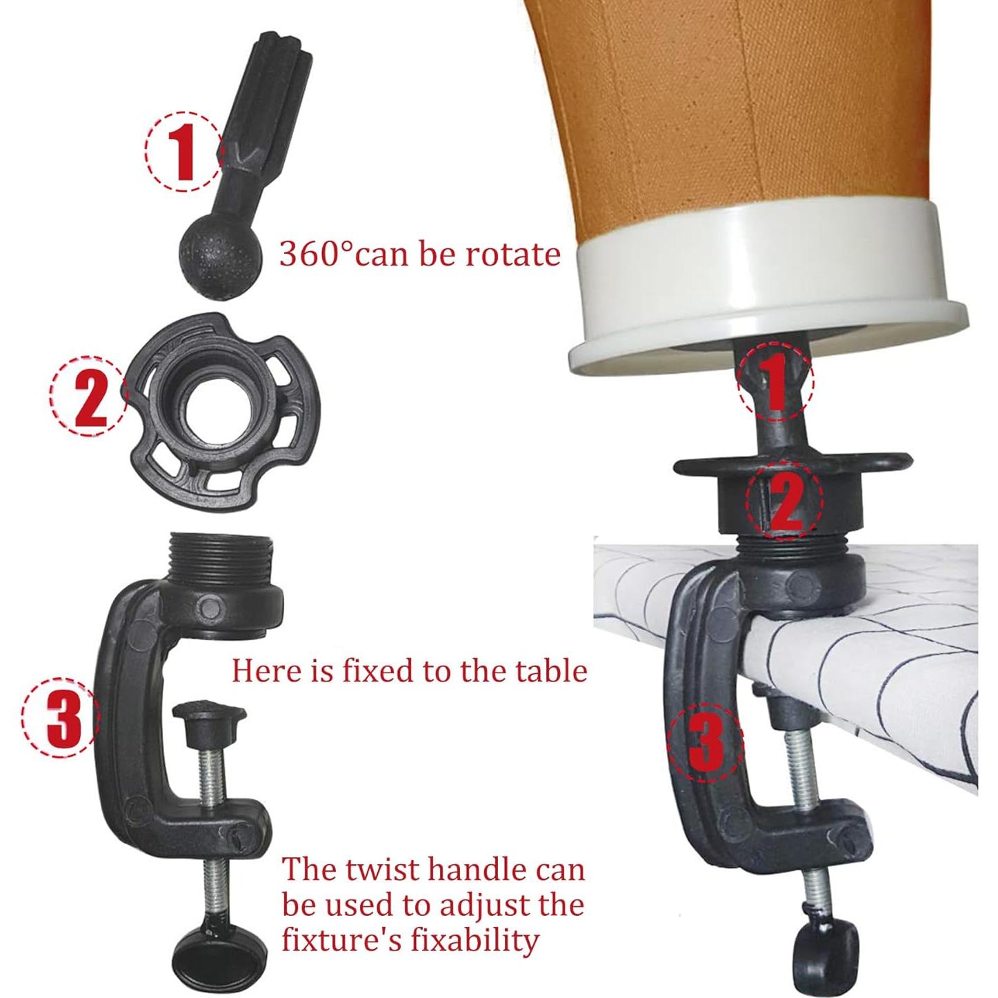 Cabeza de Lienzo de Poliéster Xtrend 53-61 cm para Pelucas