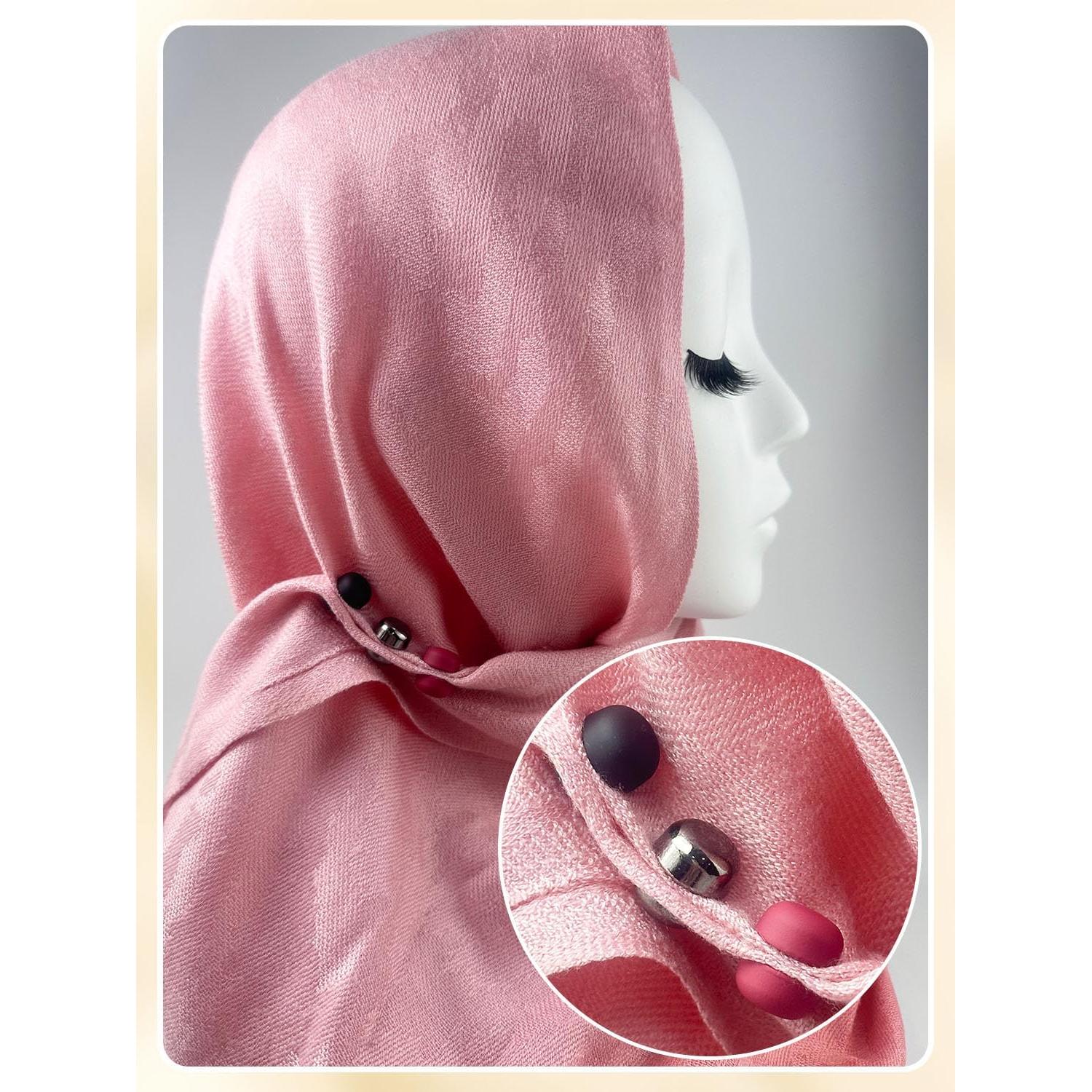 12 Imán para Hijab MKCYD Sin Pinchos, Fuerte y Seguro