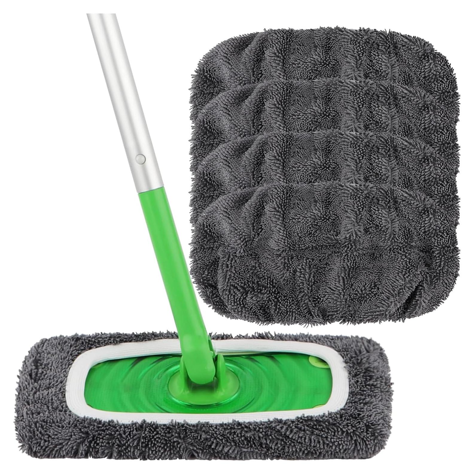 Paños de Microfibra Reutilizables HOMEXCEL para Swiffer - 4 Unidades
