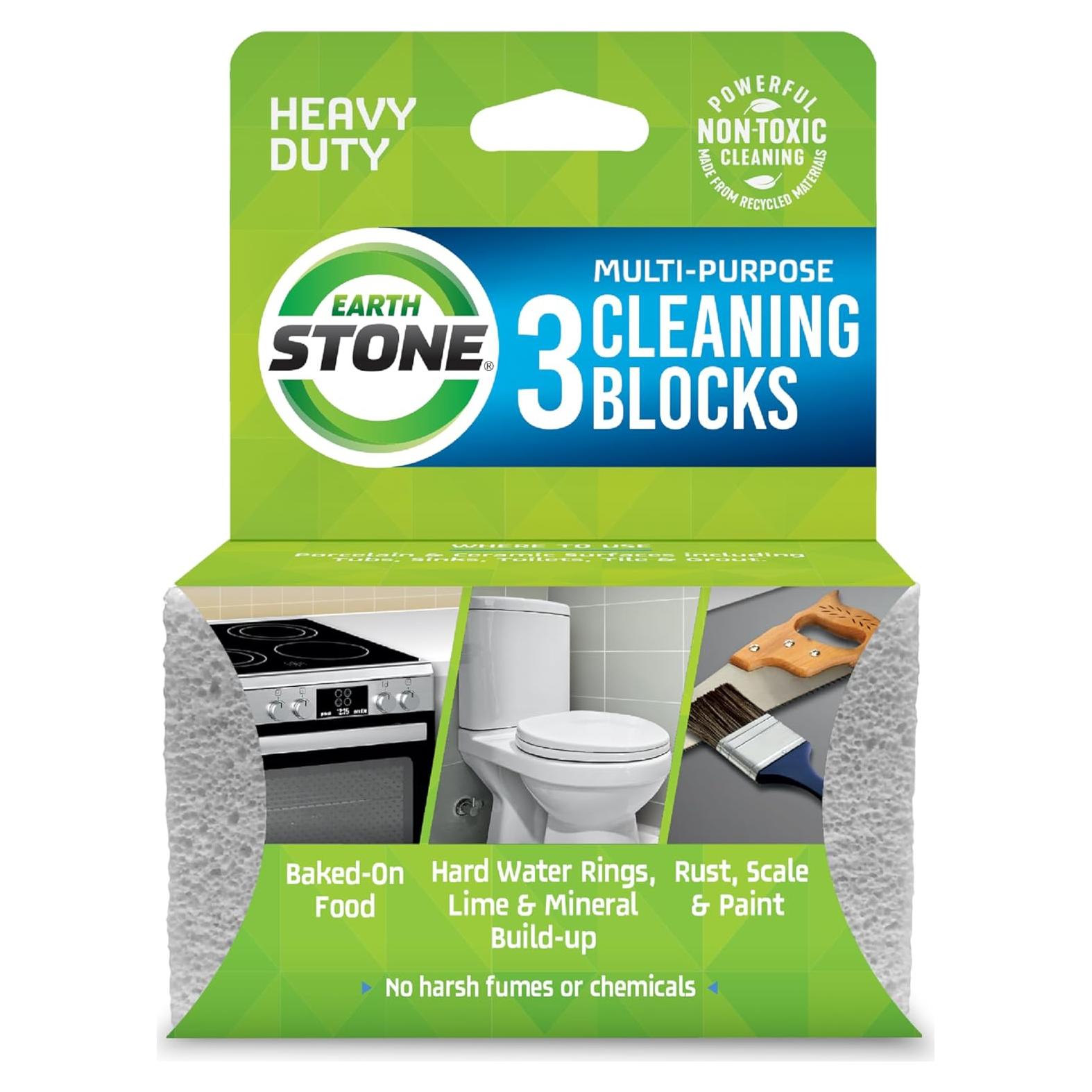 Bloque de Limpieza Multiusos EarthStone - Paquete de 3, 295g