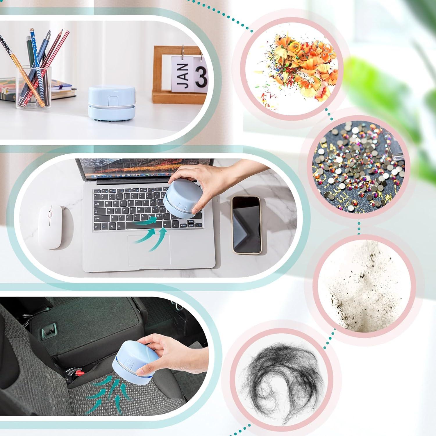 Herramienta de Limpieza de Pintura de Diamante Honoson 2 Pcs Azul