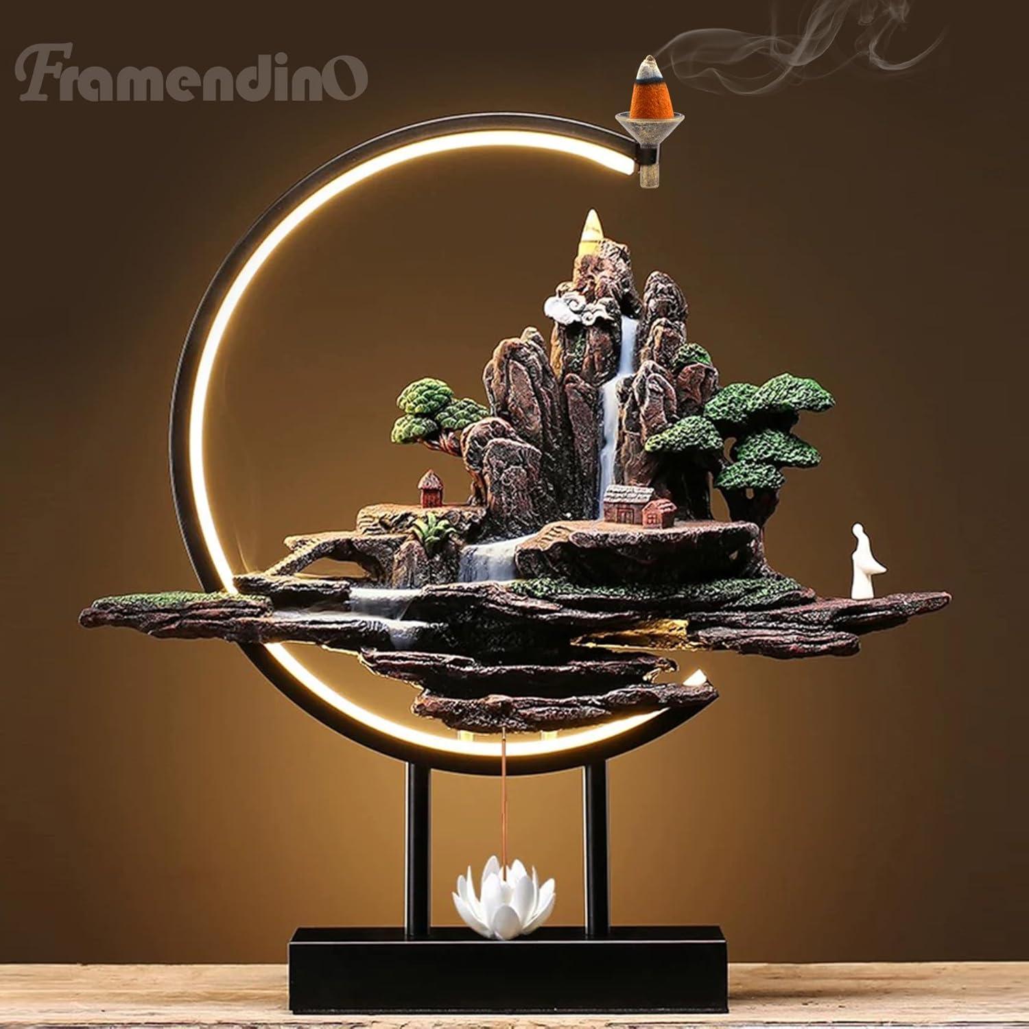 Soportes de Incienso Retro Framendino - 6 Piezas de Metal