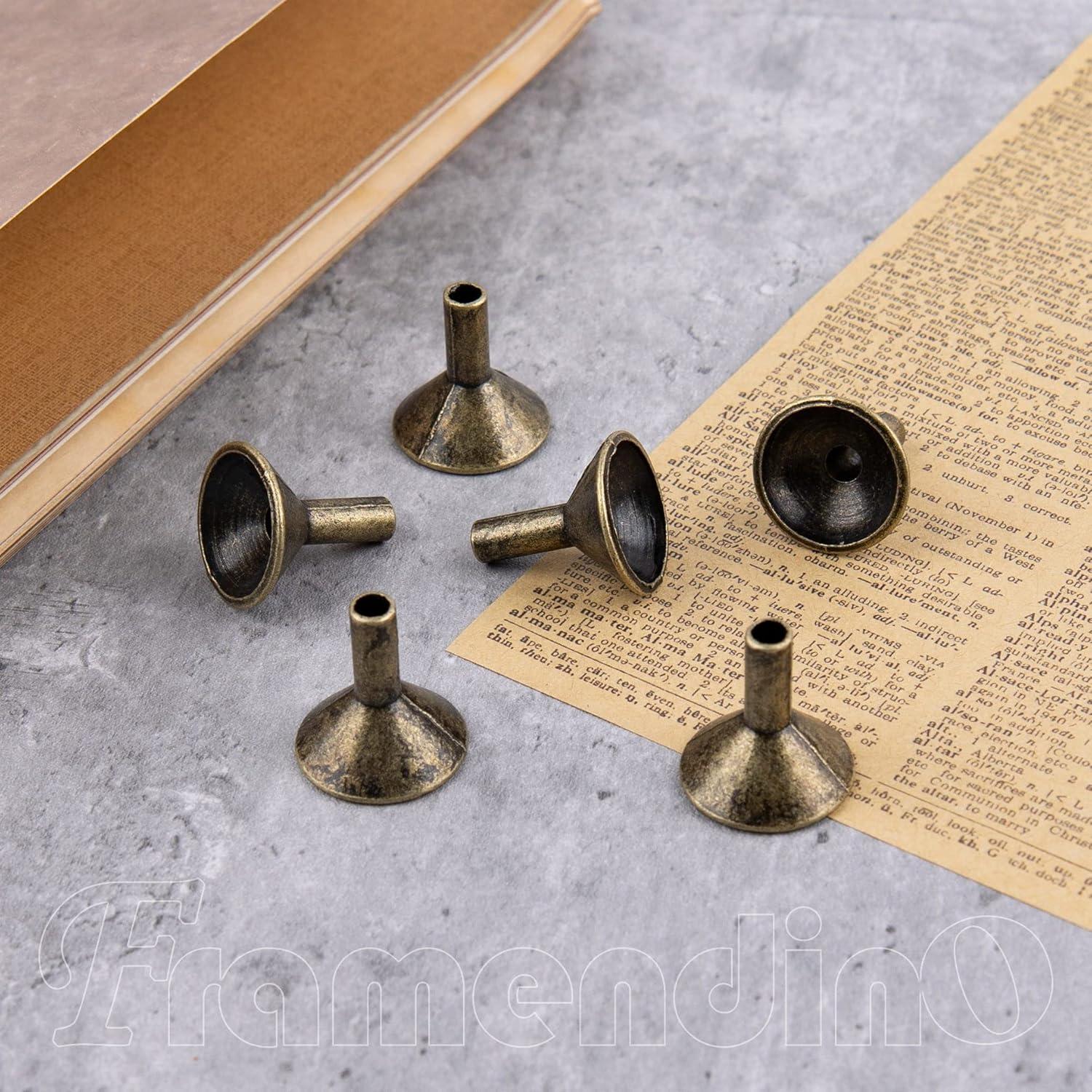 Soportes de Incienso Retro Framendino - 6 Piezas de Metal