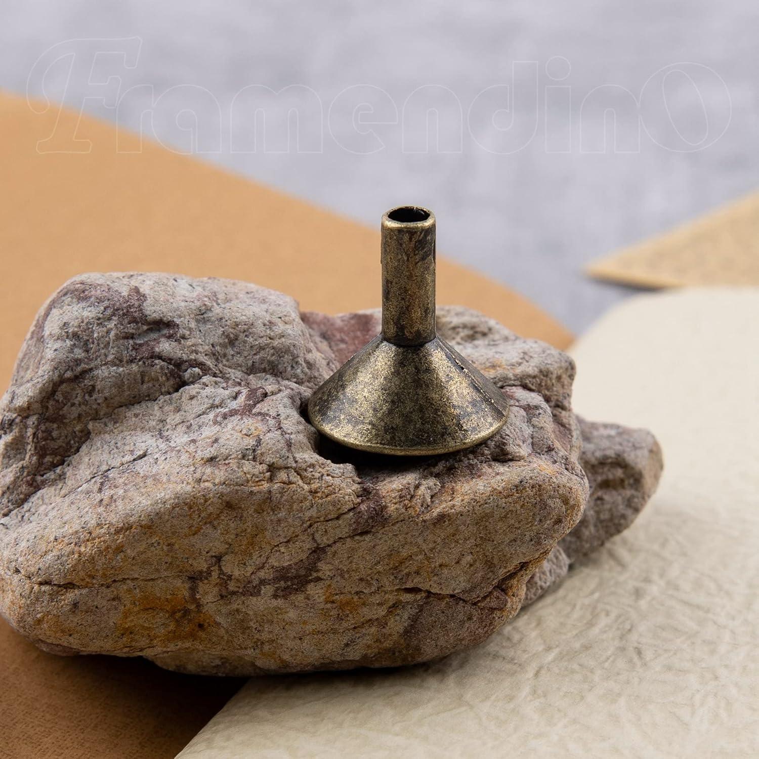 Soportes de Incienso Retro Framendino - 6 Piezas de Metal