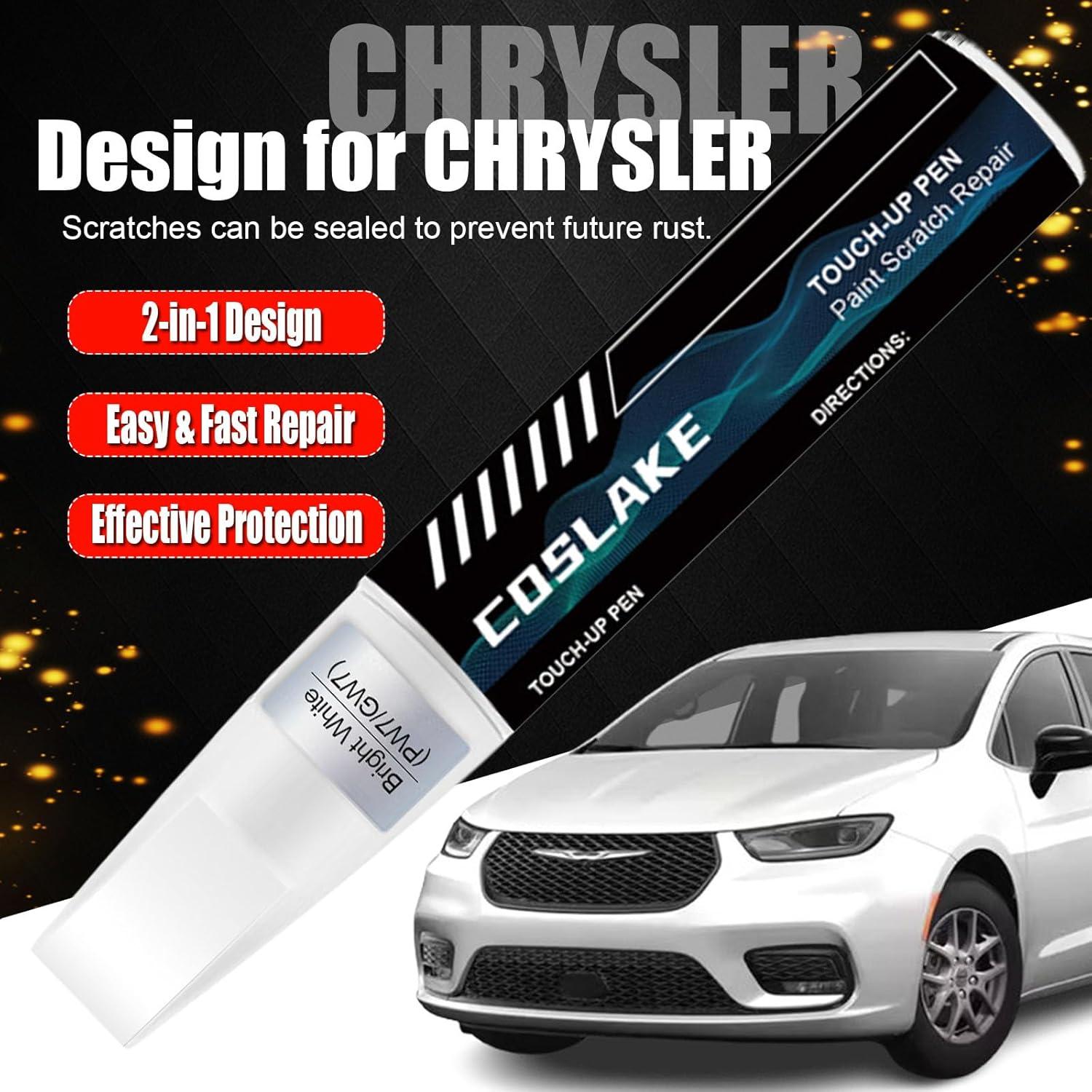 Pintura de Retoque COSLAKE 12ml Blanco Brillante PW7/GW7 Chrysler