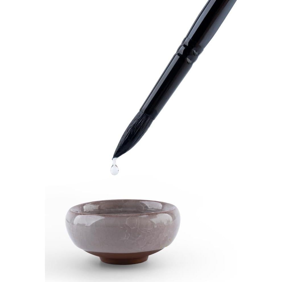 Set de 8 Pinceles Redondos TRANSON para Acuarela y Acrílico