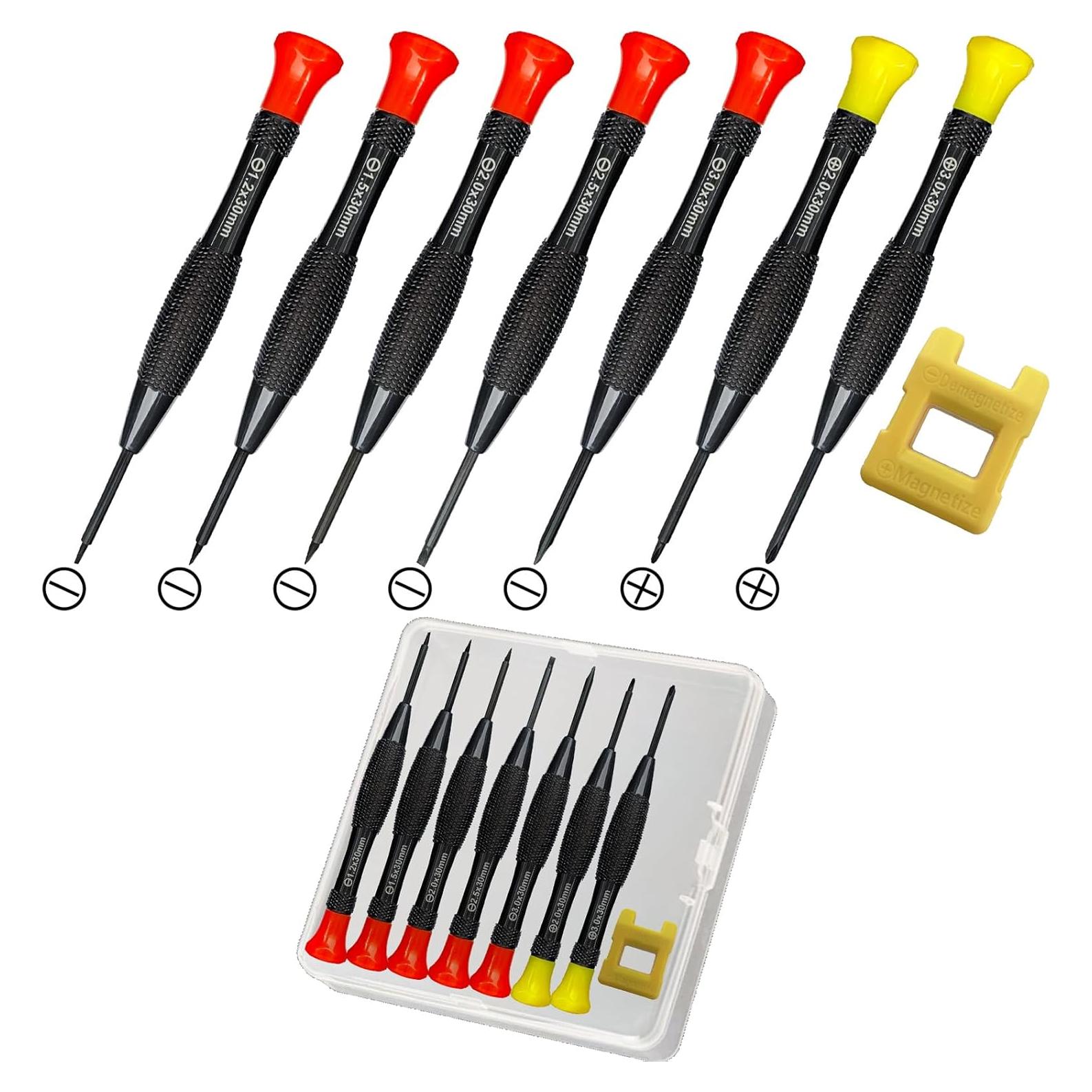 Juego de Destornilladores de Precisión 8 Piezas Lengnoyp