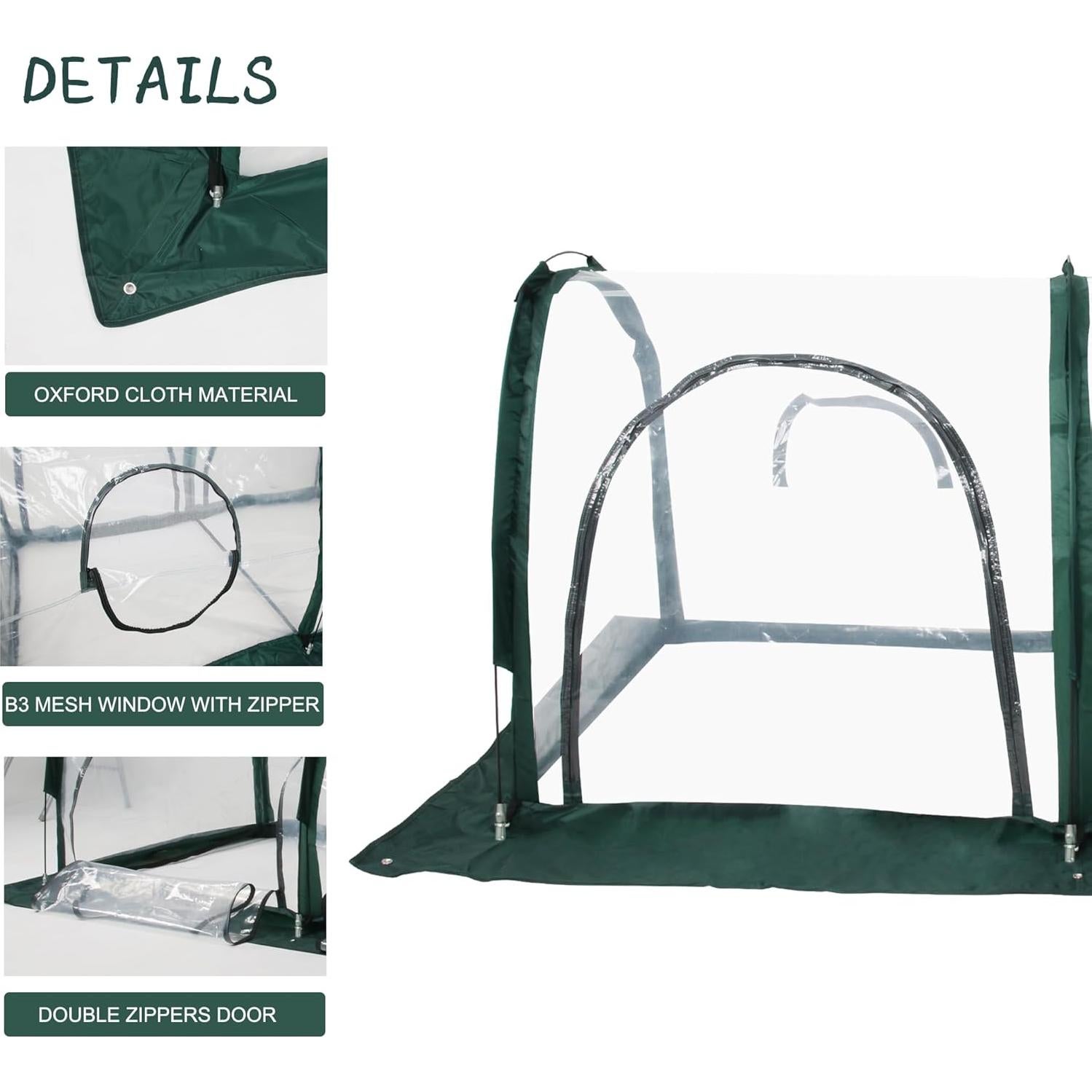 Invernadero portátil Toboom 2M para cultivo de verduras