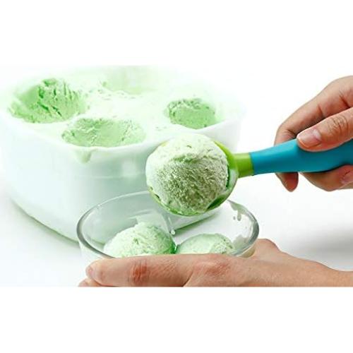 Cucharón de Helado Antiadherente Tellshun 2PCS PPR + Goma
